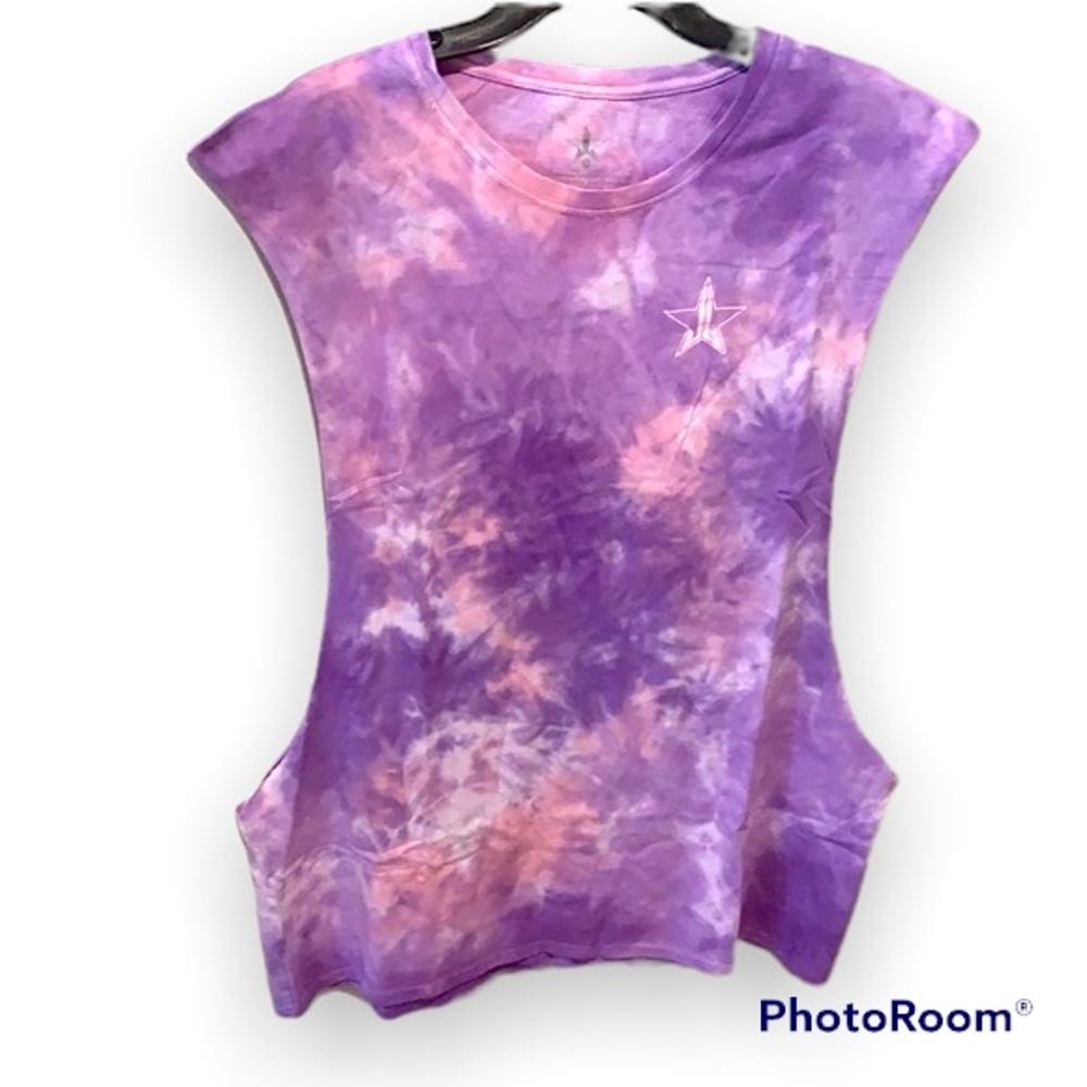 Jeffree Star Cosmetics Unisex Tie Dye Muscle Tank Top